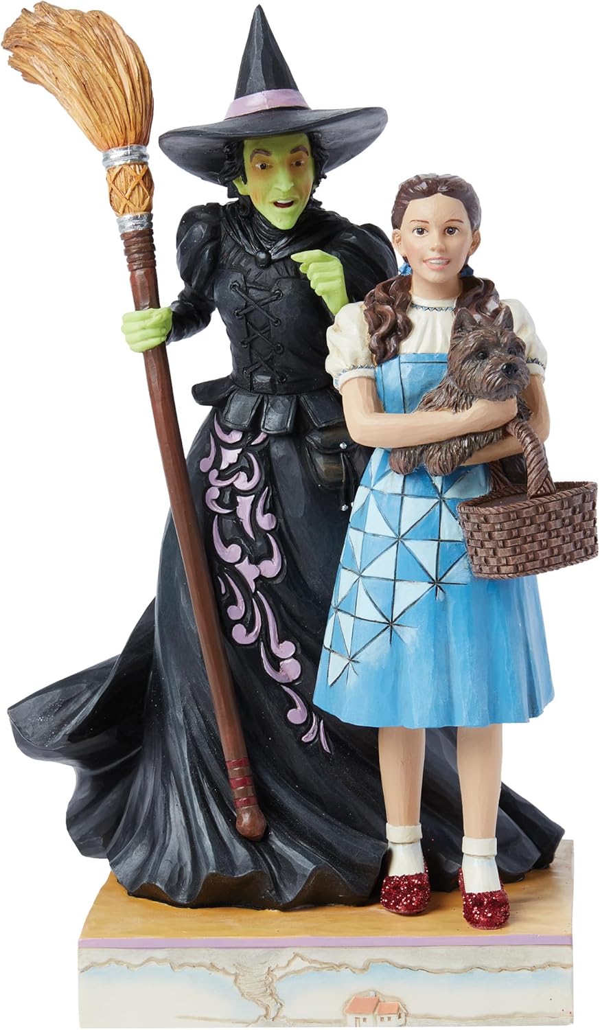 Jim Shore Wizard of Oz Dorothy & Witch Figurine