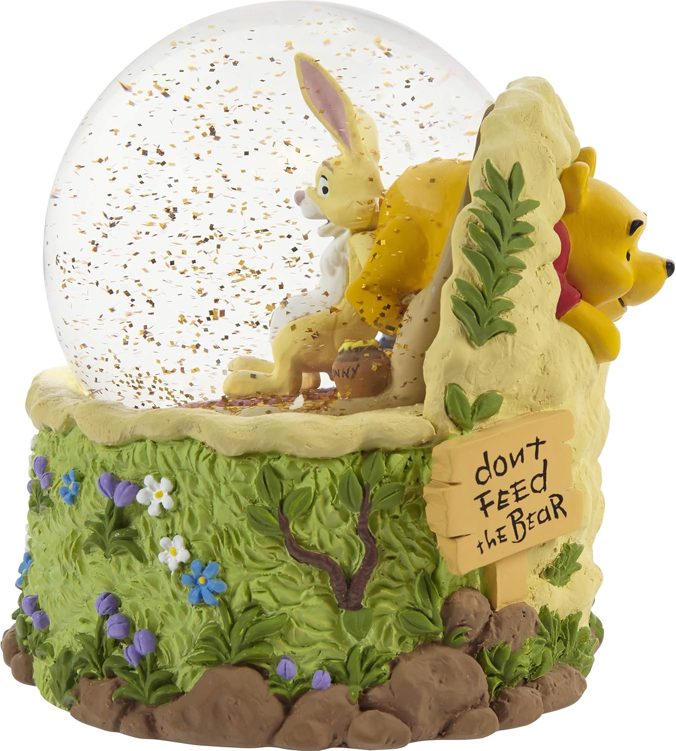 Precious Moments Disney Pooh Musical Snow Globe